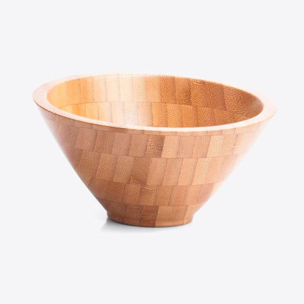 CUMBUCA EM BAMBU COM COLHER DE 18CM 400ML - 4Unik