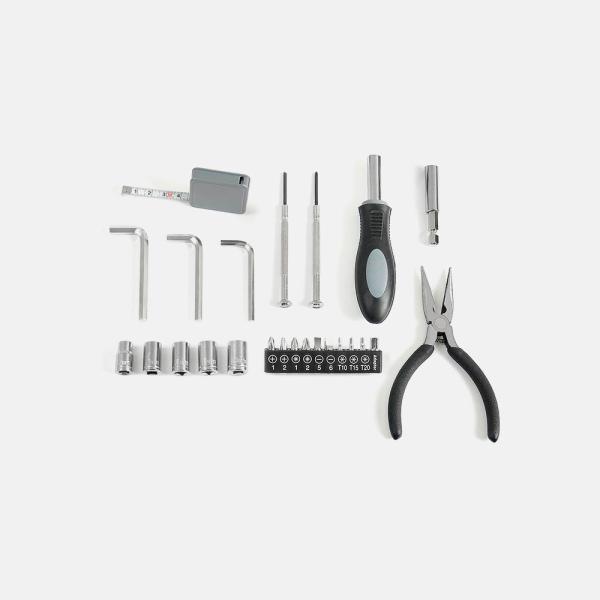 KIT DE FERRAMENTAS MULTI - CHAVES - 24 PÇS - 4Unik