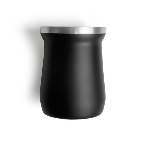 CUIA TÉRMICA EM AÇO INOX - PRETO - 300ML - 4Unik