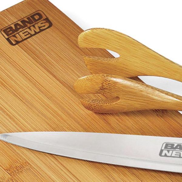 KIT PARA BAR EM MADEIRA / BAMBU MÔNACO - 6 PÇS - 4Unik