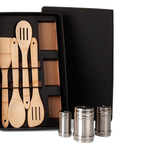 KIT PARA COZINHA E TEMPERO - 7 PÇS - 4Unik