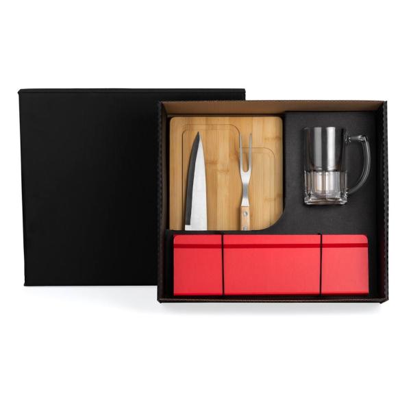 KIT CHURRASCO COM CANECA - 4Unik