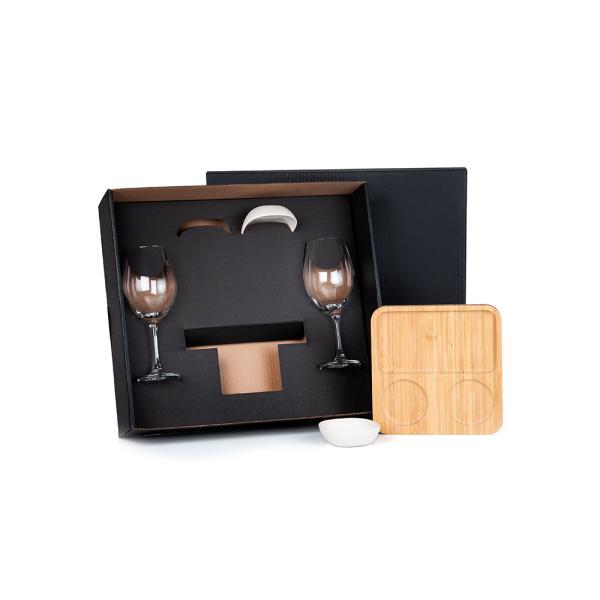 KIT P/ PETISCO, PATÊ E VINHO - 5 PÇS - 4Unik