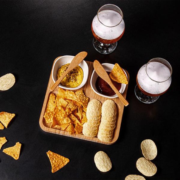 KIT PETISCO, PATE E CERVEJA - 7 PÇS - 4Unik