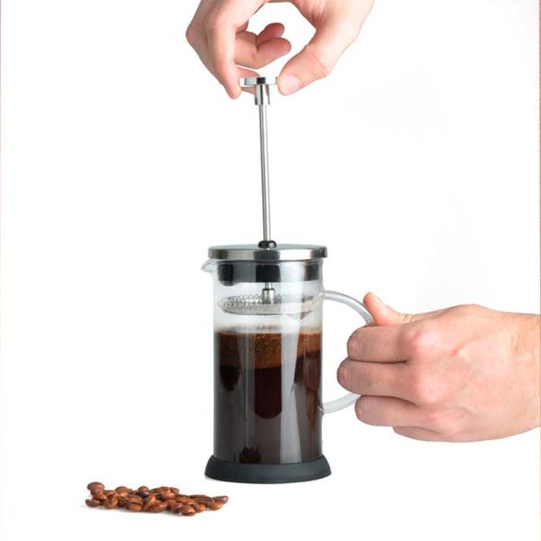 KIT PARA CAFÉ COM PRENSA FRANCESA - 4 PÇS - 4Unik