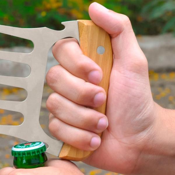 KIT PARA CHURRASCO COM COPO TÉRMICO - 6 PÇS - 4Unik