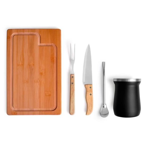 KIT PARA CHURRASCO / CHIMARRÃO / TERERE - 5 PÇS - 4Unik