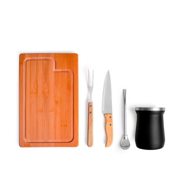 KIT PARA CHURRASCO / CHIMARRÃO / TERERE - 5 PÇS - 4Unik