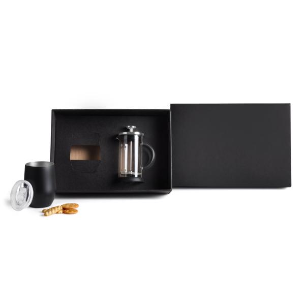 KIT PRENSA FRANCESA E COPO TÉRMICO - 2 PÇS - 4Unik