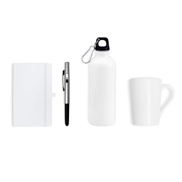 KIT SQUEEZE E ACESSÓRIOS - BRANCO - 4 PÇS - 4Unik