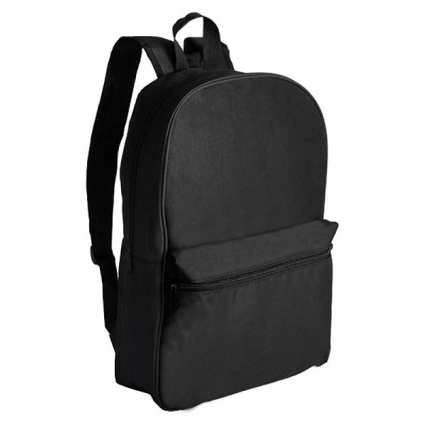 MOCHILA EM POLYESTER 600D - 12L - PRETA - 4Unik