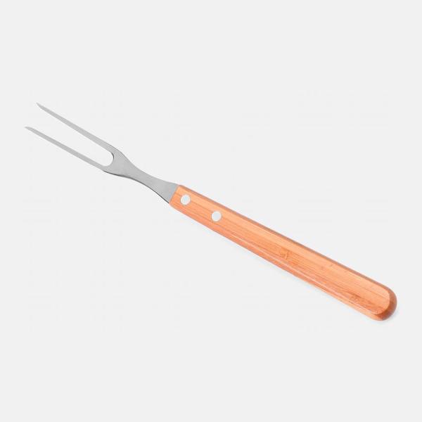 CONJ. DE FACAS BAMBU / MADEIRA / INOX COM ESTOJO FRANKFURT - 7 PÇS - 4Unik