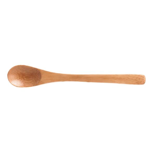 AÇUCAREIRO COM FORMATO DE CORAÇÃO E COLHER EM BAMBU - 4Unik
