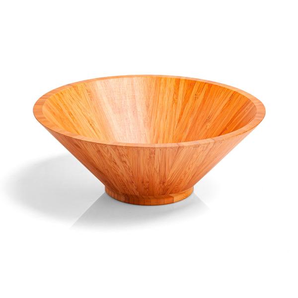 CUMBUCA EM BAMBU PEQUIN REDONDA - 3 L - 4Unik