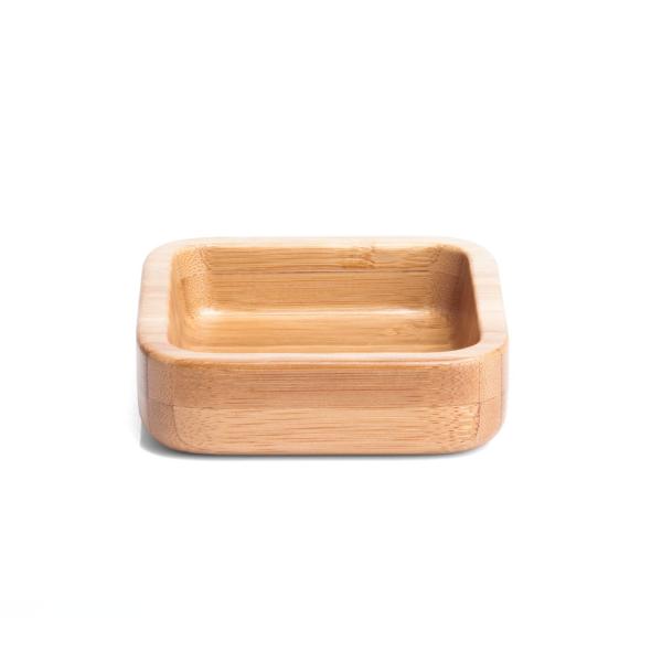 CUMBUCA EM BAMBU QUADRADA DE 100ML - 4Unik
