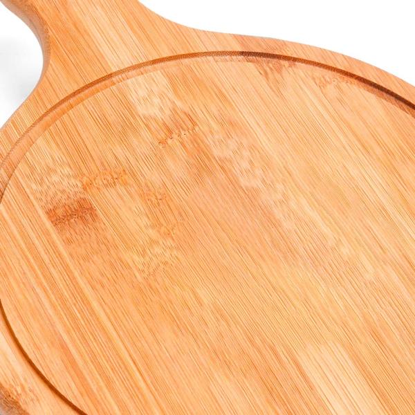 TÁBUA PARA SERVIR EM BAMBU COM ALÇA - 4Unik