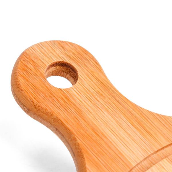 TÁBUA PARA SERVIR EM BAMBU COM ALÇA - 4Unik