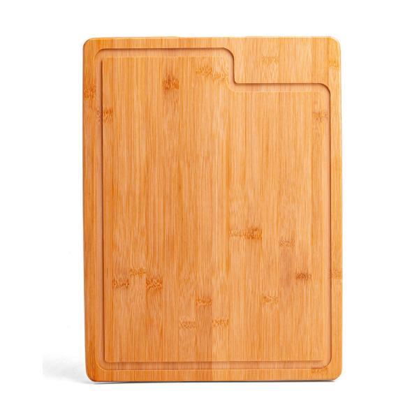 TÁBUA PARA CHURRASCO EM BAMBU - 40X30X2CM - 4Unik