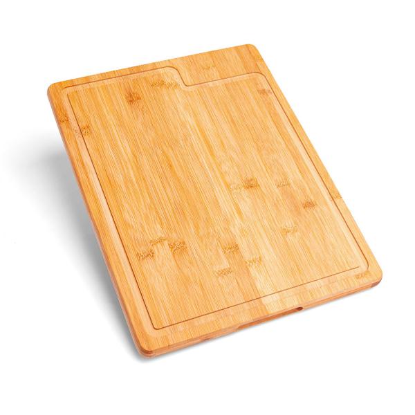 TÁBUA PARA CHURRASCO EM BAMBU - 40X30X2CM - 4Unik