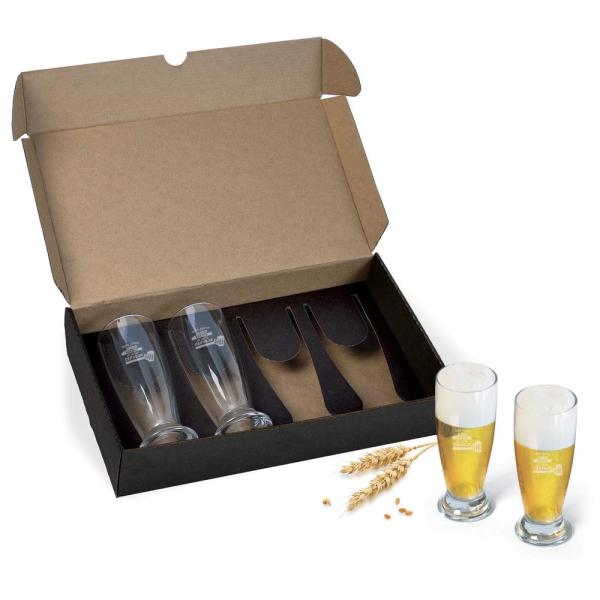 JOGO DE COPOS VIDRO P / CERVEJA / DRINK 200 ML - 4 PÇS - 4Unik