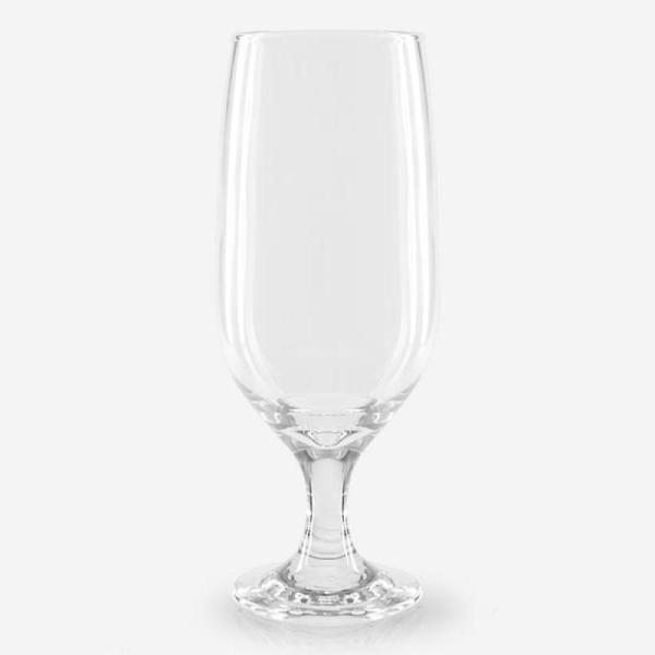 JOGO DE COPOS VIDRO P/CERVEJA / DRINK 300 ML - 2 PÇS - 4Unik