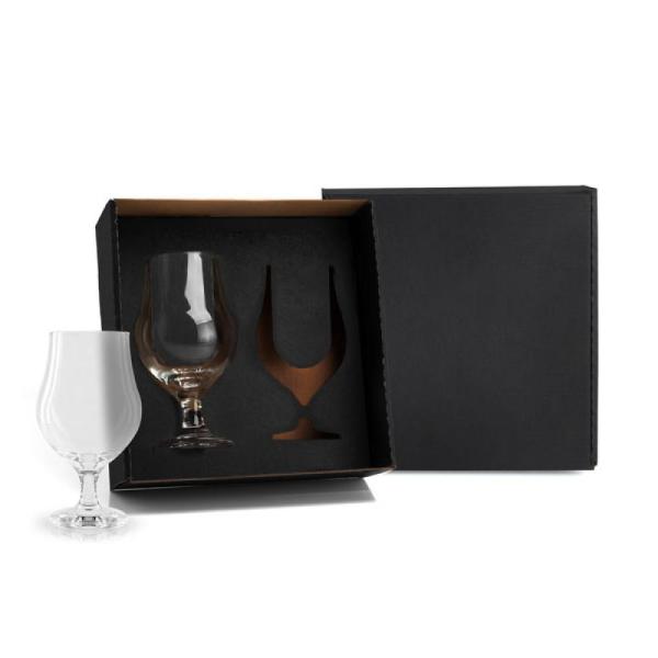 JOGO DE COPOS VIDRO P / CERVEJA / DRINK 400 ML - 2 PÇS - 4Unik