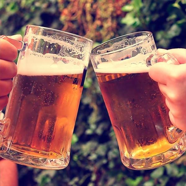 CANECA DE VIDRO PARA  CHOPP / CERVEJA - 340 ML - 4Unik