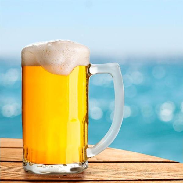 CANECA DE VIDRO PARA  CHOPP / CERVEJA - 340 ML - 4Unik
