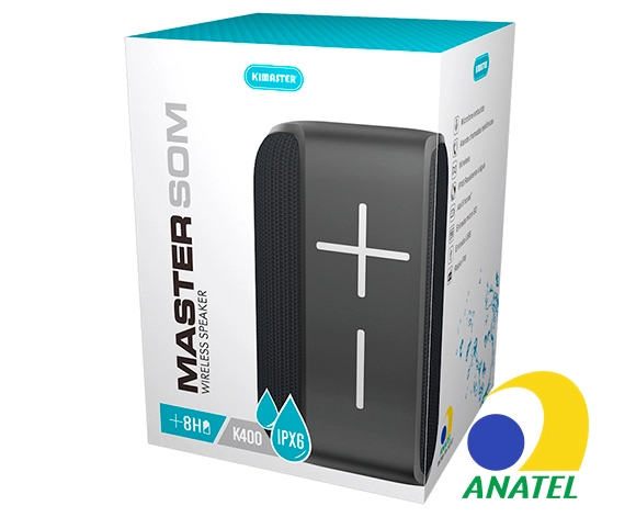 Caixa de som Bluetooth - 4Unik