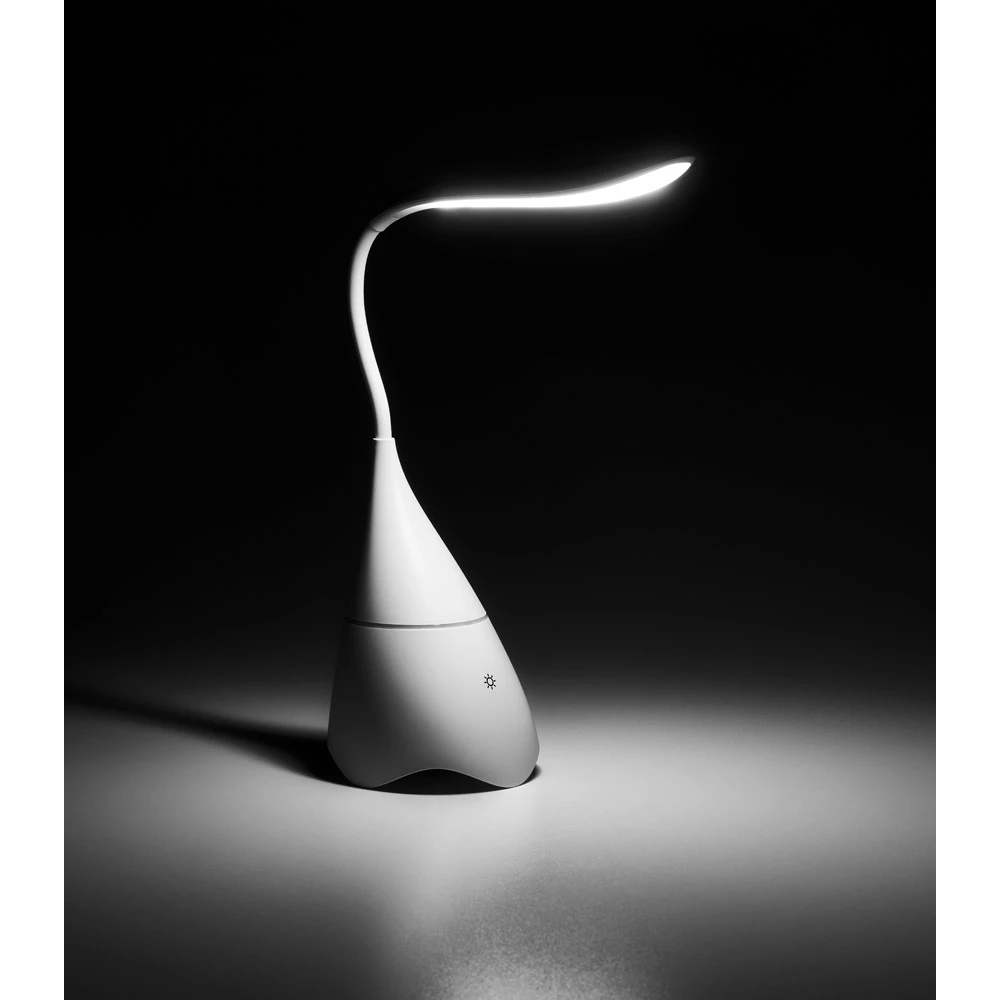 Luminária de mesa com caixa de som - 4Unik