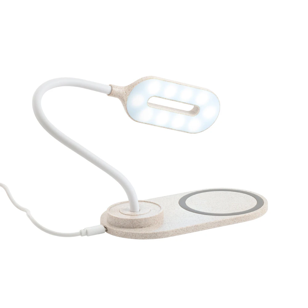 Luminária de mesa com carregador wireless - 4Unik